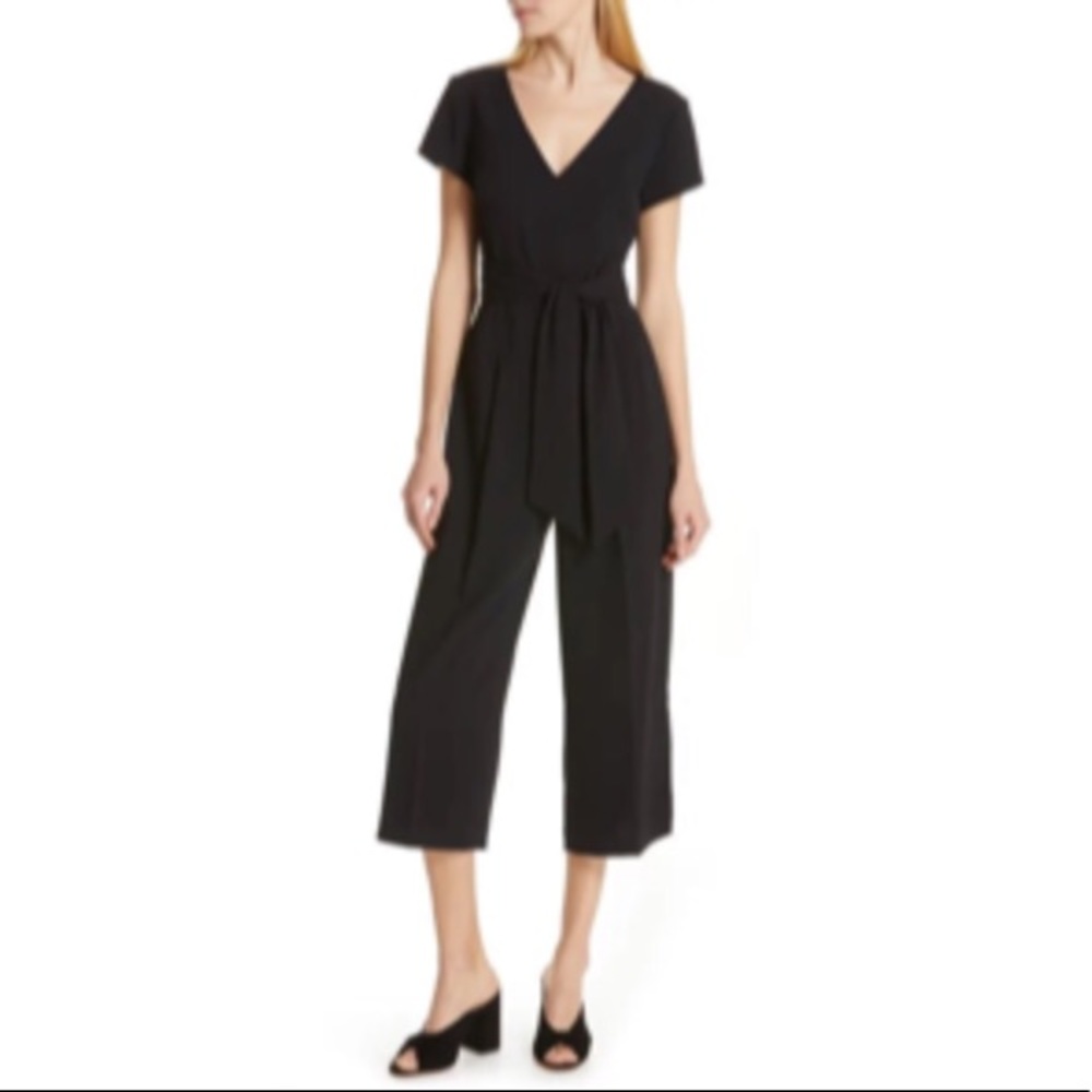 Club Monaco tie-waist jumpsuit
